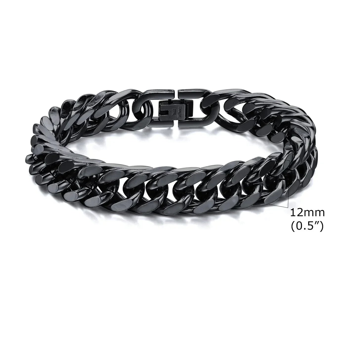 Stylish Double Curb Chain Bracelets