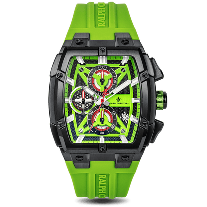 The Veyron Chrono Lime Green