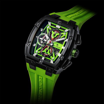 The Veyron Chrono Lime Green