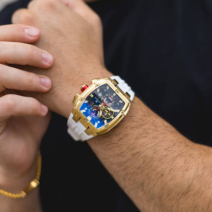 The Veyron Chrono Ice White