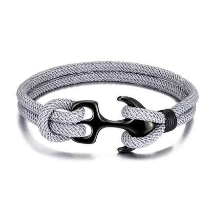Double Strand Nautical Paracord Rope Bracelet