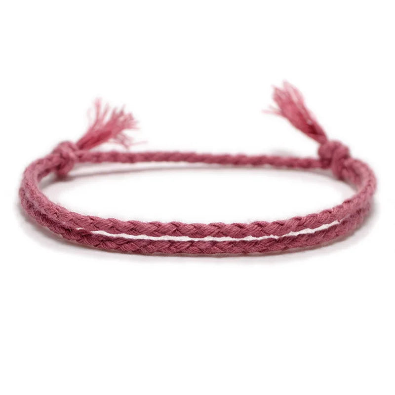 Woven Cotton Rope String Bracelet