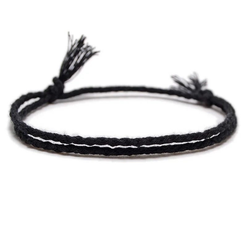 Woven Cotton Rope String Bracelet