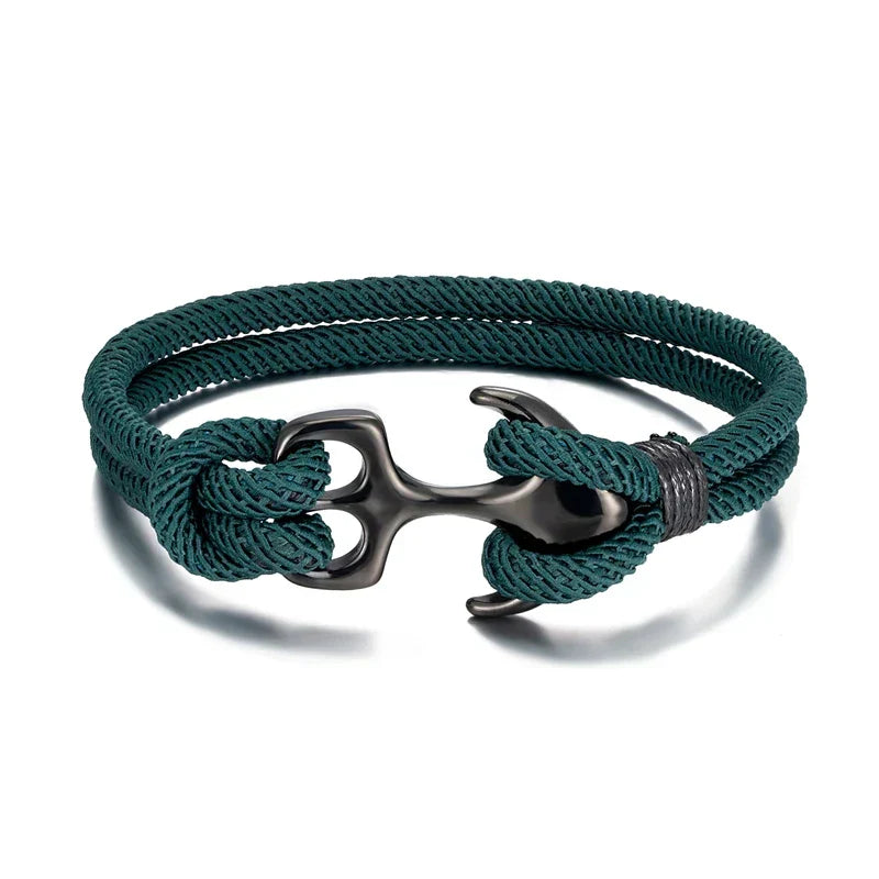 Double Strand Nautical Paracord Rope Bracelet