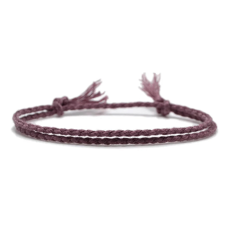 Woven Cotton Rope String Bracelet