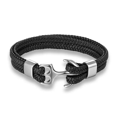 Multilayer Leather Sport Buckle Bracelet