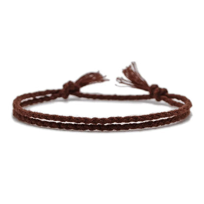 Woven Cotton Rope String Bracelet