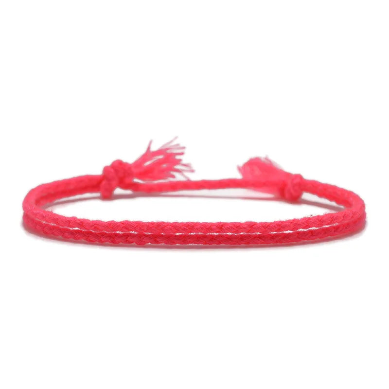 Woven Cotton Rope String Bracelet