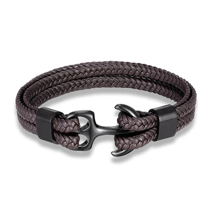 Multilayer Leather Sport Buckle Bracelet