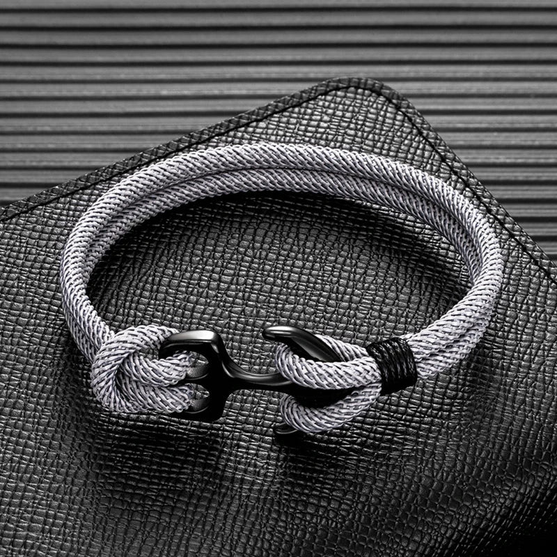 Double Strand Nautical Paracord Rope Bracelet