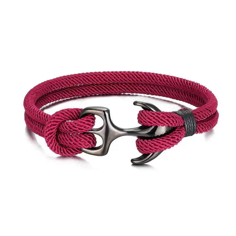 Double Strand Nautical Paracord Rope Bracelet