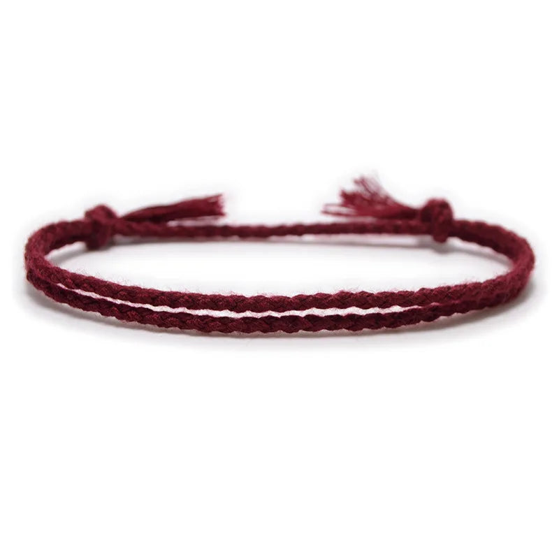 Woven Cotton Rope String Bracelet