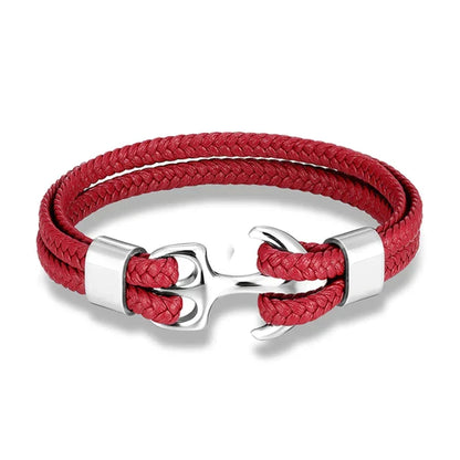 Multilayer Leather Sport Buckle Bracelet