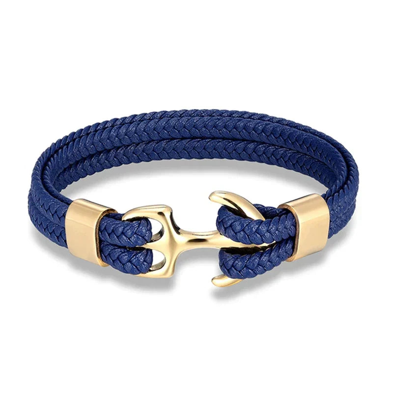 Multilayer Leather Sport Buckle Bracelet