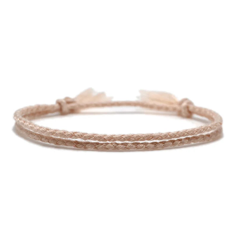 Woven Cotton Rope String Bracelet