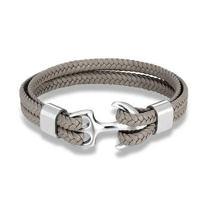 Multilayer Leather Sport Buckle Bracelet