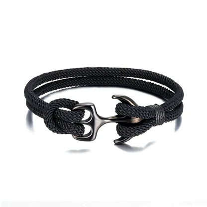 Double Strand Nautical Paracord Rope Bracelet