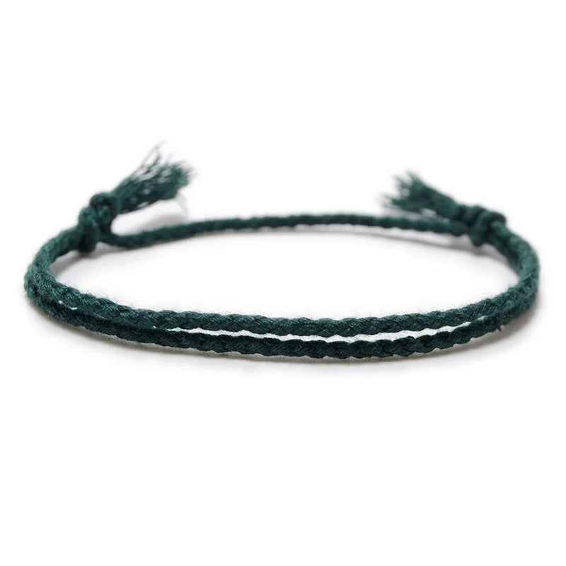 Woven Cotton Rope String Bracelet