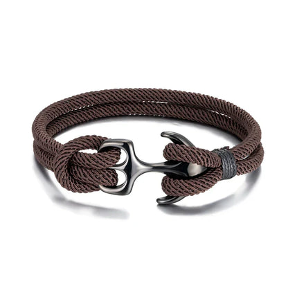 Double Strand Nautical Paracord Rope Bracelet