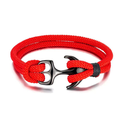 Double Strand Nautical Paracord Rope Bracelet