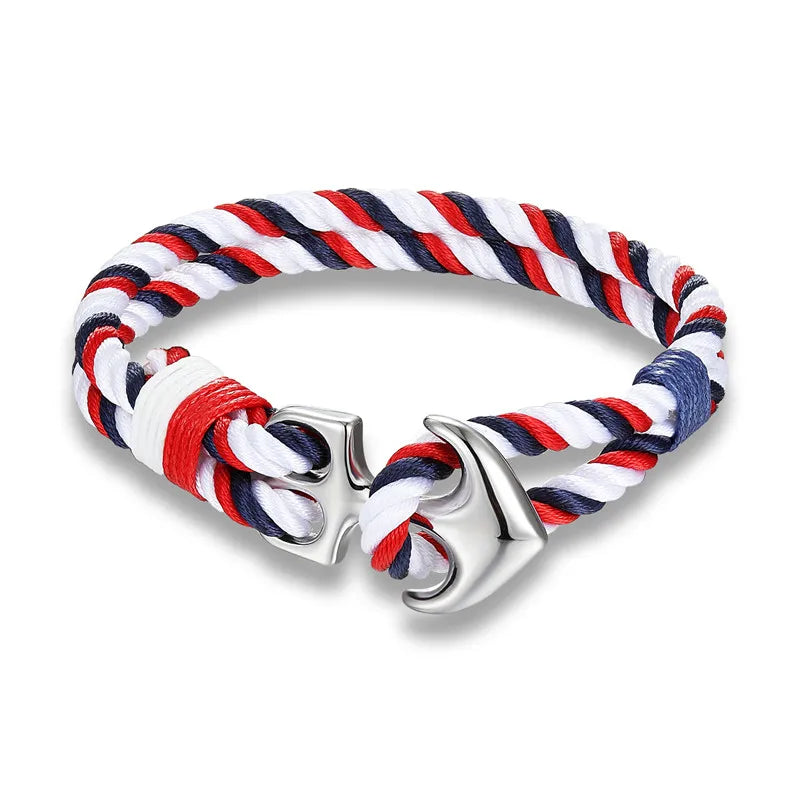 Nautical Surfer Waterproof Rope Bracelet