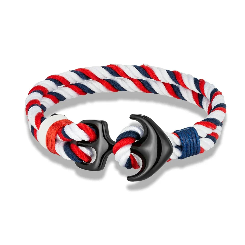 Nautical Surfer Waterproof Rope Bracelet