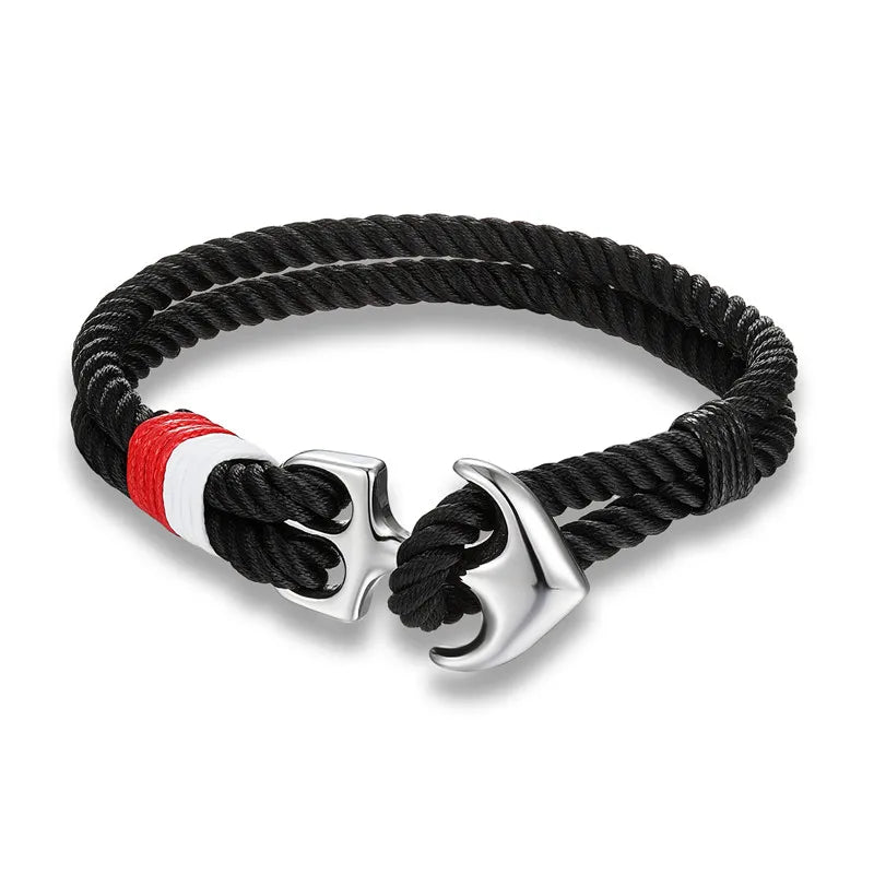 Nautical Surfer Waterproof Rope Bracelet