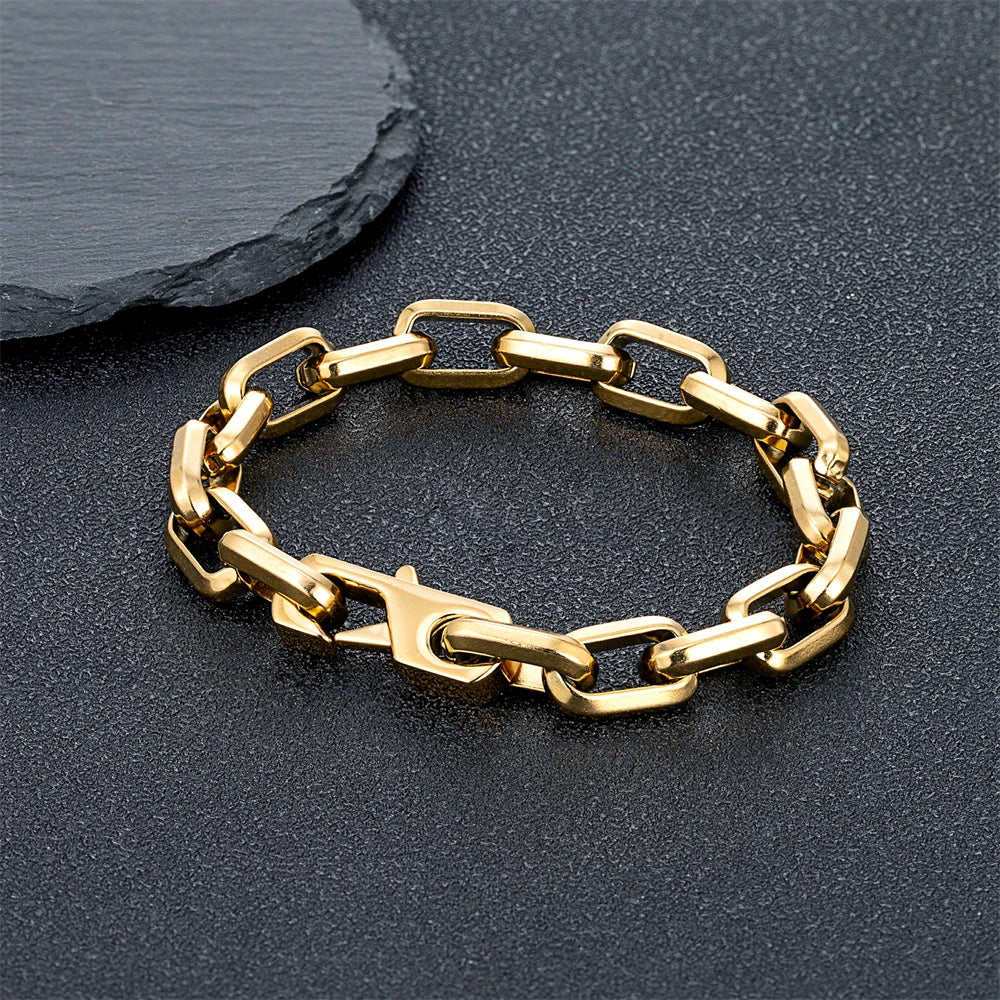 Simple Cuba O-chain Bracelet