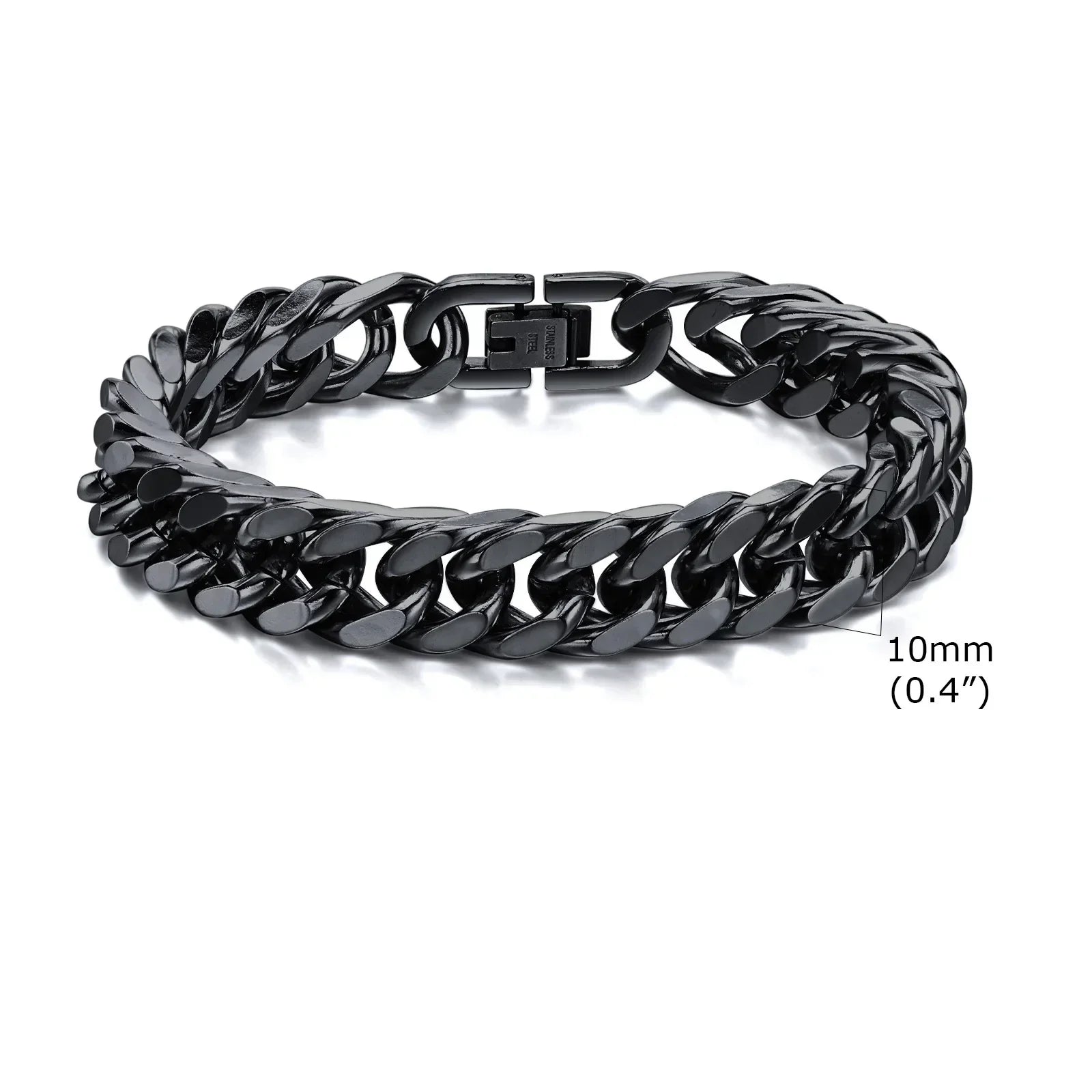 Stylish Double Curb Chain Bracelets