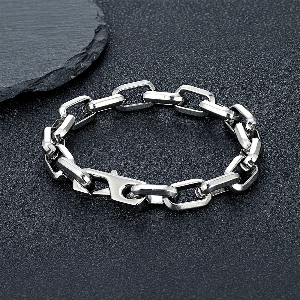Simple Cuba O-chain Bracelet